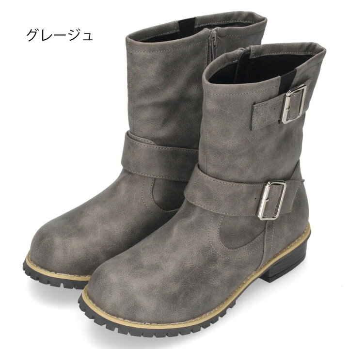 楽天市場】【クーポンで5%オフ】ブーツ レディース ショートブーツ 黒 