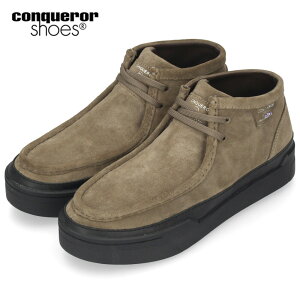 �R���J���[ �V���[�Y conqueror shoes PARMA �����Y �C �V���[�Y �y�� �X�E�F�[�h �ʋC�� �N�b�V������ 911 912