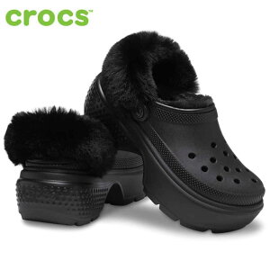NbNX fB[X  킢 crocs Xgv Ch NbO STOMP LINED CLOG 208546 y `L[\[ ubN zCg   ӂӂ