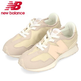【クーポンで7020円！4日20時〜】ニューバランス スニーカー キッズ ジュニア 子供 靴 ひも new balance PH327 FM M ベージュ ワイズM (やや細い-標準)