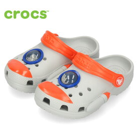 【楽天PT2倍】 クロックス キッズ サンダル クラシック ロケット シップ クロッグ T crocs 210359 Mirage 靴 子供 光る！
