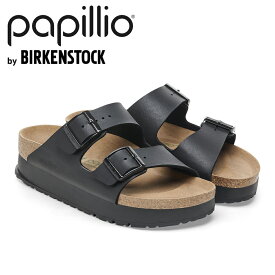 ビルケンシュトック サンダル レディース BIRKENSTOCK Papillio パピリオ アリゾナ フレックス プラットフォーム 黒 白 茶色