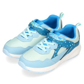 スニーカー キッズ ジュニア 防水 女の子 可愛い パープル ブラック 黒 水色 サックス 雨の日 軽量 防水 運動靴 子供靴 レインシューズ マジックテープ 1501WP