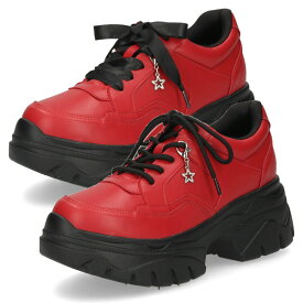 【スーパーSALEクーポン配布中】 厚底スニーカー レディース 軽量 きれいめ ダッドスニーカー 人気 推し活 推しカラー メンカラ 6cm ヒール 美脚 ウォーキングシューズ 可愛い かわいい おしゃれ Parade 7887