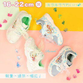 スニーカー 女の子 キッズ 子供靴 幅広 3E 軽量 屈曲ソール 通気性 マジックテープ 通園 通学 かわいい リボン付き Parade パレード 56203