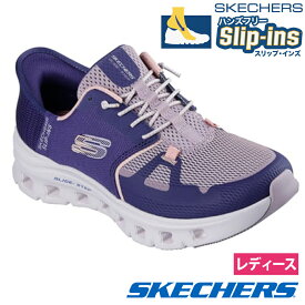 スケッチャーズ スリップインズ レディース スニーカー 厚底 ハンズフリー スリッポン ウォーキングシューズ SKECHERS Slip-ins グライドステップ プロ 150420 手を使わずに履ける 靴 履きやすい ゴム紐 ノーマル幅 黒