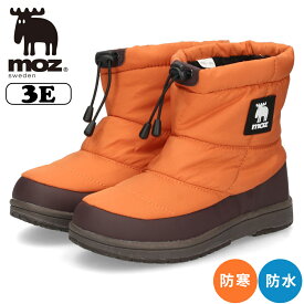 moz モズ ブーツ あったか レディース 防水 3E 歩きやすい 疲れない 撥水 ウィンターブーツ ショートブーツ スノーブーツ スノトレ 227001 黒 ブラック 幅広 靴 シューズ 北欧 ブランド