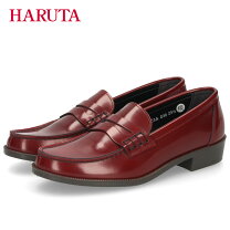 楽天市場】ローファー haruta（カラーレッド）（靴）の通販