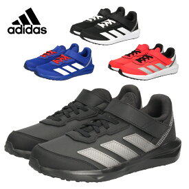【P2倍★スーパーセール】 アディダス ファイト EL K adidas スニーカー キッズ ジュニア JQ9517 KJ1938 JS2420 KJ1931 ベルクロ ゴム紐 ブラック 黒 ブルー レッド 靴 通学 軽量 シンプル