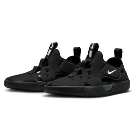 ナイキ キッズ サンダル スポーツサンダル ジュニア NIKE サンレイ プロテクト 4 PS サンダル HF6277-001 面ファスナー 着脱簡単 水陸両用 軽量 速乾 防滑