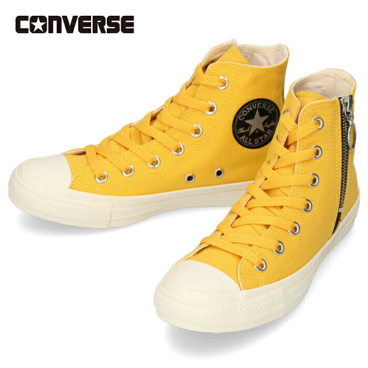楽天市場 30 Off コンバース レディース スニーカー Converse オールスター ブラックジップ Hi 1sc495 ゴールド イエロー ジッパー セール Parade ワシントン靴店
