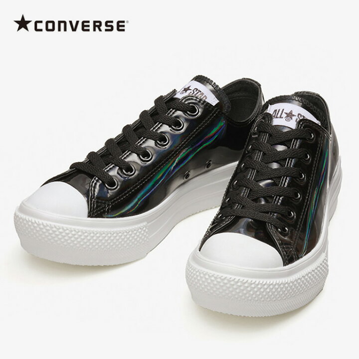 楽天市場 50 Off コンバース レディース スニーカー オールスター ライト ｐｌｔｓ ホログラム ｏｘ ブラック Converse All Star Light Plts Hologram Ox セール Parade ワシントン靴店