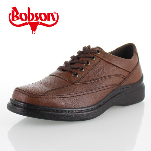 ボブソン BOBSON B5203 ダークブラウン メンズ ウォーキングシューズ ビジネスカジュアル 本革 4E | Parade ワシントン靴店