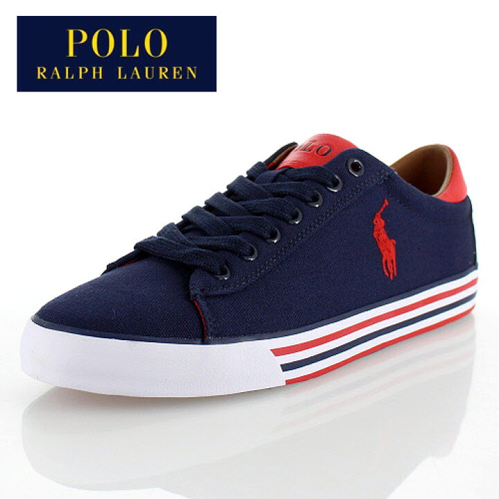 楽天市場 ポロ ラルフローレン Polo Ralph Lauren R767 ネイビー Harvey Ne Canvas Navy 靴 メンズ スニーカー 日本限定 Parade ワシントン靴店