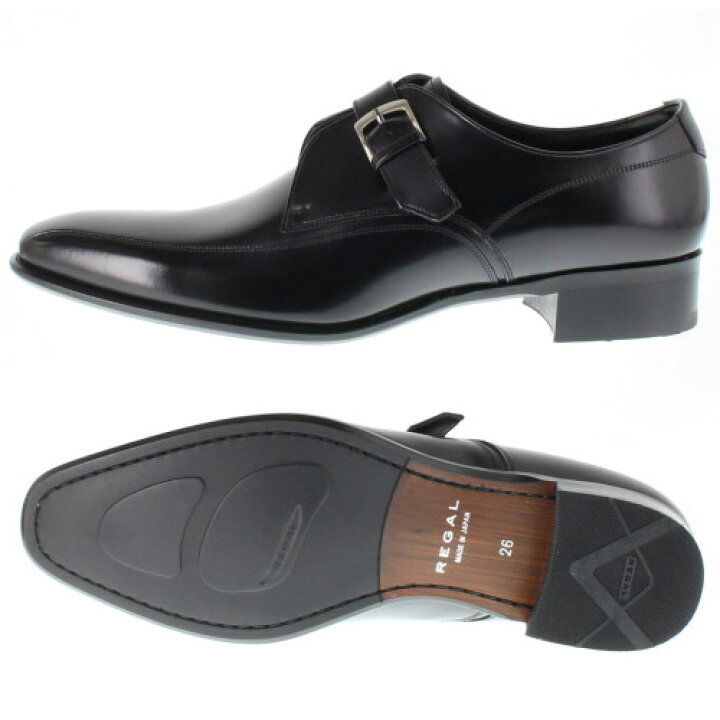 楽天市場 リーガル Regal 靴 メンズ ビジネスシューズ 728r Al ブラック スワールモンク モンクストラップ 紳士靴 日本製 2e 本革 Parade ワシントン靴店