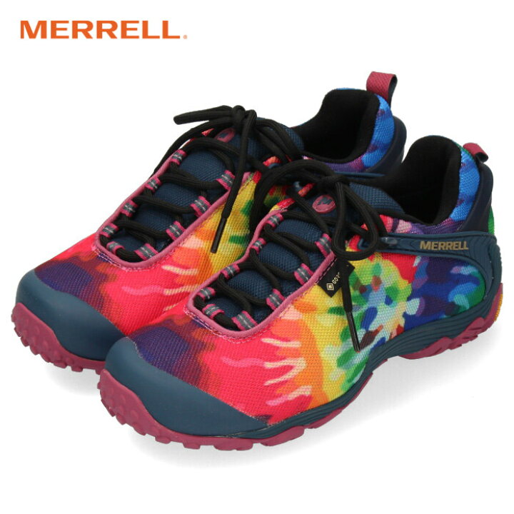 楽天市場 メレル カメレオン7 ストーム ゴアテックス J タイダイ Merrell Chameleon7 Storm Gore Tex レディース トレッキングシューズ 靴 マルチカラー Parade ワシントン靴店