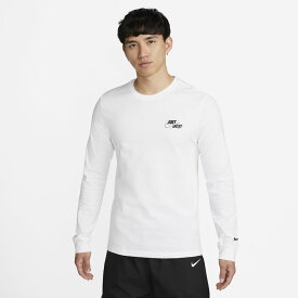 ナイキ Tシャツ ロングスリーブ Just Do It ホワイト DZ2696-100 4200