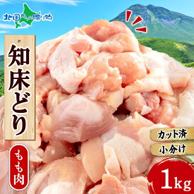知床どり もも肉1kg(500gx2パック)北海道産/bbq 肉 ギフト 鶏肉 国産 キャンプ お肉 ギフト 冷凍 鳥もも肉 送料無料 お歳暮ギフト 食べ物 御歳暮ギフト 誕生日プレゼント 食品 お取り寄せ グルメ gift お土産 北海道土産 ごちそう 年末年始 北国からの贈り物 産直ギフト