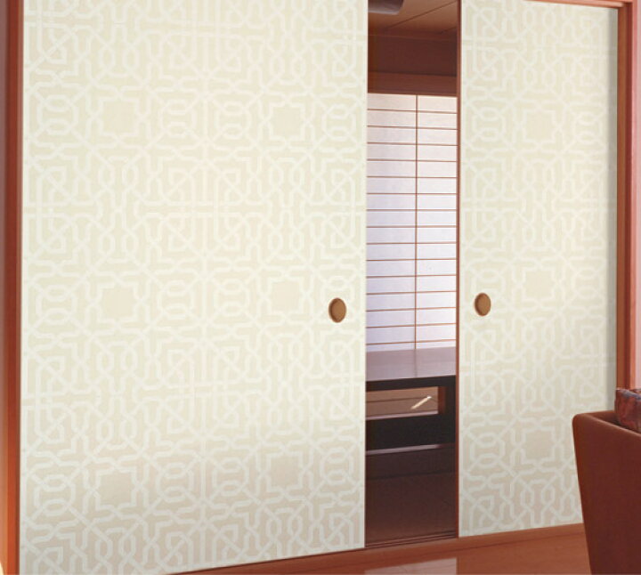 楽天市場 ふすま紙 おしゃれ和モダン襖紙 壁紙 １２６１ 襖 ふすま 掛け軸屋 和紙苑