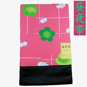 【昼夜帯−459】表地/小紋柄  裏地/黒色朱子品質/ポリエステル寸法/並尺:幅30cm 長さ400cm寸法/長尺:幅30cm 長さ500cm