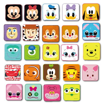 楽天市場 24個セット ディズニーオールスター顔柄ミニタオル ディズニー ツムツム キャラクター Disney ミッキーマウス ミニーマウス トイストーリー ハンカチ 景品 おもちゃ 縁日 お祭り イベント ネットｄｅ縁日 わっしょい村