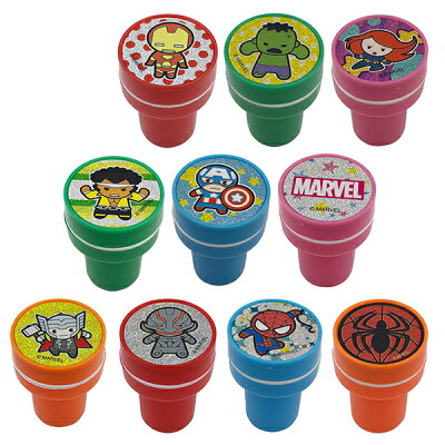 楽天市場 単価33円 税別 60個セット Marvel丸型ミニスタンプ ハンコ かわいい マーベル イラスト キャラクター 景品 縁日 お祭り イベント ランチ景品 子ども会 子供会 入学祝 お祭り問屋 ネットｄｅ縁日 わっしょい村
