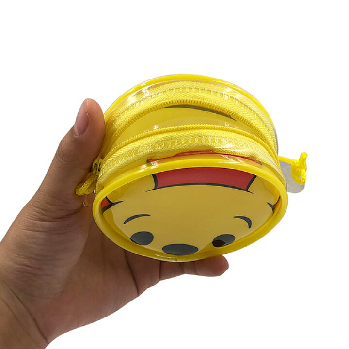 楽天市場 12個セット ディズニー顔柄ひも付き丸型コインケース 子供会 かわいい ポーチ 景品 雑貨 キャラクター グッズ ディズニー ミッキー ミニー ドナルド プーさん チップ デール 子ども会 初売り ネットｄｅ縁日 わっしょい村