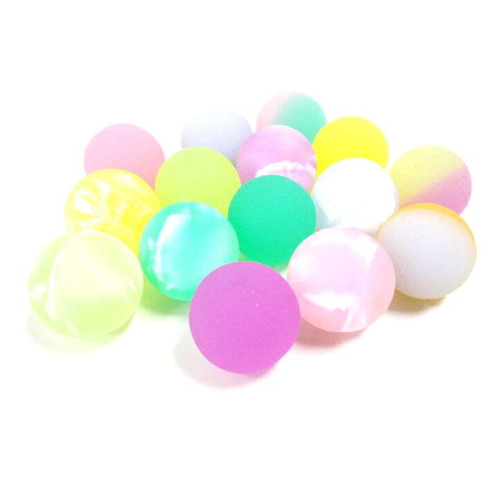 スーパーボール すくい 光るパステルミックス45mm25個入り 浮く すくい用品 ガチャ ランチ景品 カプセル 蓄光