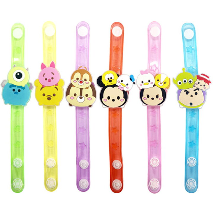 楽天市場】【12個セット】ディズニーかわいいフラッシュブレスレット 