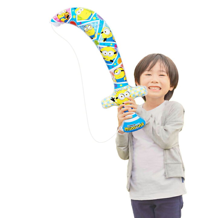 楽天市場】【12個セット】ミニオンズエアー海賊剣3 約67cm ビニール 