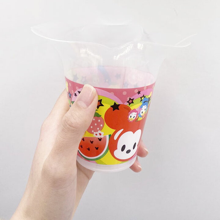 楽天市場】【12個セット】ディズニーフルーツ光るフラワーカップ 光る 