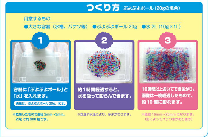 激安直営店 ぷよぷよ玉１００g ぷよぷよボールぷにょ玉 祭り用品