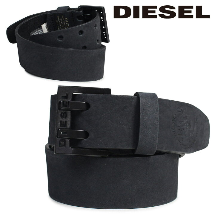 楽天市場 Diesel Bit X Pr047 ディーゼル ベルト メンズ バックル レザーベルト 本革 牛革 カジュアル ヴィンテージ ブラック Goods Lab