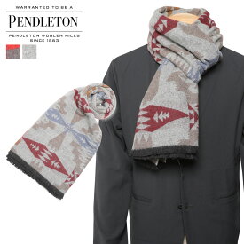 【最大1000円OFFクーポン】 PENDLETON OVERSIZED WRAP ペンドルトン マフラー メンズ レディース 大判 ウール チャコール グレー GS757