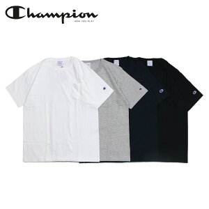 Champion T1011 US T-SHIRT WITH POCKET チャンピオン Tシャツ 半袖 メンズ レディース MADE IN USA ポケット付き ブラック ホワイト グレー ネイビー 黒 白 C5-B303