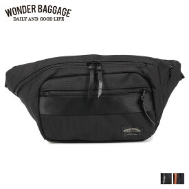 WONDER BAGGAGE ワンダーバゲージ バッグ ボディバッグ ウエストバッグ GOODMANS WAIST BAG グッドマンズ メンズ ブラック ネイビー 黒 WB-G-024