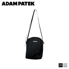 ADAM PATEK ARBOR MINI SHOULDER BAG アダムパテック バッグ ショルダーバッグ メンズ レディース ブラック グレー 黒 AMPK-B048