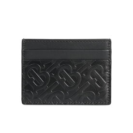 BURBERRY MONOGRAM SANDON CARD HOLDER バーバリー カードケース 名刺入れ 定期入れ メンズ ブラック 黒 8017648