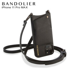 BANDOLIER EMMA PEWTER バンドリヤー エマ ピューター iPhone11 Pro MAX ケース スマホケース 携帯 ショルダー アイフォン メンズ レディース ブラック 黒 2980