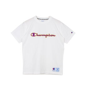 【最大1000円OFFクーポン】 Champion T-SHIRT チャンピオン Tシャツ 半袖 メンズ レディース ブラック ホワイト グレー ブルー 黒 白 C3-Q301