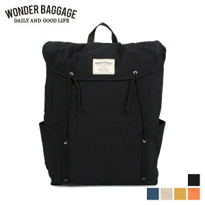 WONDER BAGGAGE SUNNY DRAW STRING PACK �����_�[�o�Q�[�W �����b�N �o�b�O �o�b�N�p�b�N �����Y ���f�B�[�X 16L �u���b�N �l�C�r�[ �x�[�W�� �}�X�^�[�h �I�����W ��