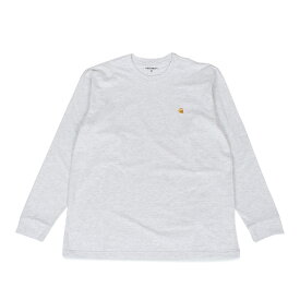 【最大1000円OFFクーポン】 carhartt WIP LS CHASE T-SHIRT カーハート Tシャツ メンズ 長袖 ロンT 無地 ブラック ホワイト ライト グレー ダークグレー ネイビー グリーン オレンジ パープル 黒 白 I026392