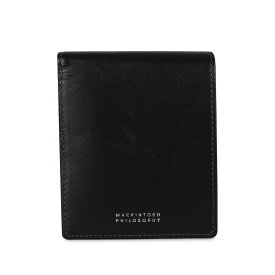 【最大1000円OFFクーポン】 MACKINTOSH PHILOSOPHY WALLET マッキントッシュ フィロソフィー 財布 二つ折り メンズ 本革 ブラック ネイビー グリーン 黒 MAP-0100119