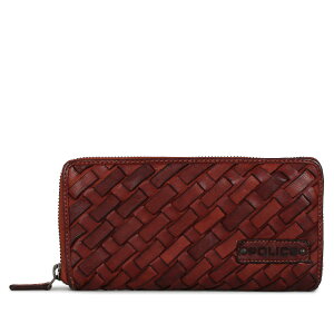 �y�ő�1000�~OFF�N�[�|���z POLICE MESH LONG WALLET �|���X ���z �����z �����Y ���b�V�� ���E���h�t�@�X�i�[ �u���b�N �u���E�� �J�[�L �� PA-70302