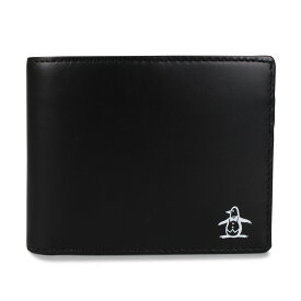 Munsingwear 80S WALLET マンシングウェア 財布 二つ折り メンズ レディース ブラック ネイビー 黒 MU-2080119