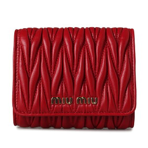 ミュウミュウ Miumiu マトラッセ Matelasse 三つ折り財布 通販 人気ランキング 価格 Com