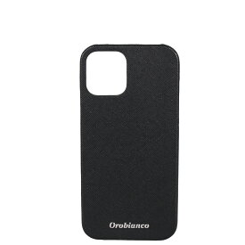 Orobianco PU LEATHER BACK CASE オロビアンコ iPhone 12 mini 12 12 Pro ケース スマホケース 携帯 アイフォン メンズ レディース サフィアーノ調 ブラック ネイビー カーキ レッド 黒