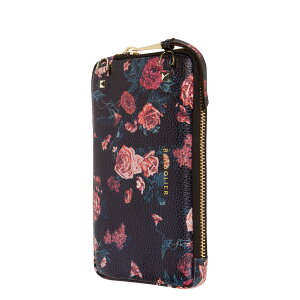BANDOLIER EXPANDED BLACK FLORAL POUCH oh[ |[` X}z g GLXpfbh ubN t[ Y fB[X ubN  21GRA