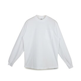 【最大1000円OFFクーポン】 LOS ANGELES APPAREL 6.5 OZ LS GARMENT DYE POCKET T-SHIRT ロサンゼルスアパレル Tシャツ 6.5オンス 長袖 ロンT カットソー メンズ レディース ポケット 無地 ブラック ホワイト 黒 白 1810GD