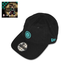 【最大1000円OFFクーポン】 NEW ERA 920 KIMETSU TSUBA TANJIRO ニューエラ キャップ 帽子 メンズ レディース 鬼滅の刃 竈門炭治郎 コラボ ストラップバック ブラック 黒 12864500